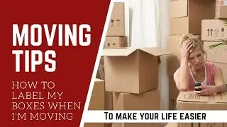 Boston movers - Moving Labels