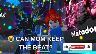 Can Mom Follow the Beat? 😳 | Better Phonk Roblox BATTLE #shorts