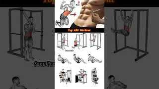 Top 9 Abs Workout for 6 Pack | Killer Core Workout 💪 #absworkout #gymworkout #sports