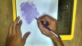 Texture using rubbed technique