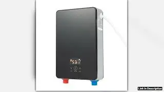 6500W Electric Water Heater Fast Heating 86131 Thermostat Function Shower Kitchen Instant Heating