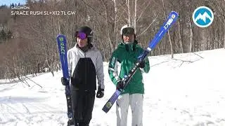 【SIEGER 2021-22 SKI TESTING REPORT PLUS】SALOMON S/RACE RUSH SL+X12 TL GW/カスタムフェア注目商品
