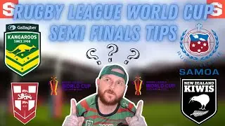 OFFICIAL: RUGBY LEAGUE WORLD CUP SEMI FINALS TIPS!