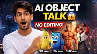 How to make viral object talking videos | object talking video | how to make object talking| Free Ai