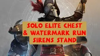 New World Solo Sirens Elite Chest & Watermark Run