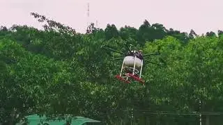 Auto Granular Field Spreader 10L Payload Seeds Spraying Drone for Fertilizer