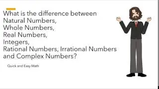 Number Sets in only 7 minutes!
