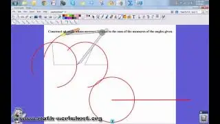 Geometry - Constructions - Angle constructions - Hard