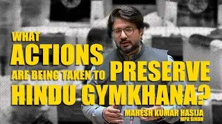 What Actions Are Being Taken to Preserve Hindu Gymkhana?