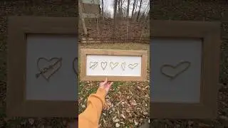 Generational handwriting turned into heirloom art. #art #family #heirloom #heart #sign #decor #gift