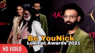 Meet YouTube sensation Be YouNick Aka Nikunj Lotia at LOKMAT MOST STYLISH AWARDS 2021