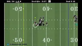 Retro Bowl: Las Vegas vs Baltimore | Costly Interceptions and Missed Chances