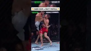 🔥 FARES ZIAM vs MATT FREVOLA 🔥 #mma #ufc #bjj #boxing #onechampionship #muaythai #fight #sports #ko