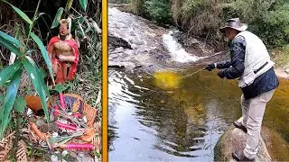 Pesca Magnética na Cachoeira das Oferendas. Peguei coisas estranhas 😱