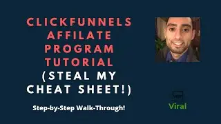 Clickfunnels Affiliate Program Tutorial(Steal My Cheat Sheet) - Best Affiliate Program Online?