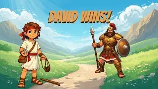 David and Goliath | Bible Story for Kids | Animated Story