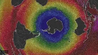 Flat Earth | Nullschool Changed the Azimuthal Equidistant Map