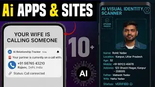 10 New Crazy Ai Websites And Apps | Secret Ai Apps & Sites For Mobile Users | Ai Websites For Mobile