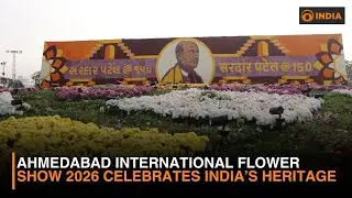 Ahmedabad International Flower Show 2026 Celebrates India&rsquo;s Heritage