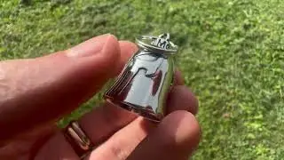 Motorcycle Bell Mocy Bell The Punisher in High-Quality Stainless Steel &ndash; Biker Good Luck Charm