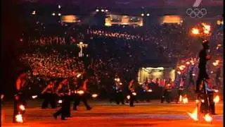 Sydney 2000 Opening Ceremony Part 04 Fire