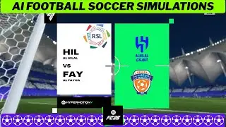 AL-HILAL vs AL FEIHA ⚽ Saudi Pro League 2025/26 Matchday 17 🟩 EA FC26 Simulation