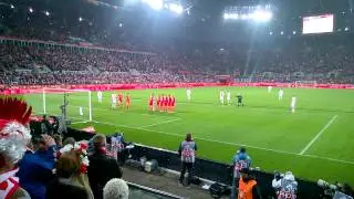 Polska-Szwajcaria 18.11.2014 Piękna bramka Milika