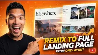 I Remixed One Layout Into a Full Website Using Gemini 3.0 (Beginner Workflow)