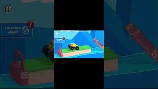 Drive Mad Level 52 Game Circuit Crazy Car Challenge 🚗🔥 #shorts #games #cargames #tricks