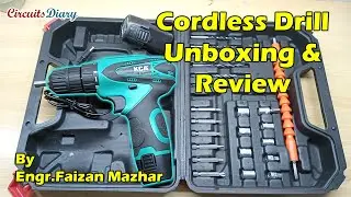 KCA ITALY CORDLESS DRILL WITH LI ION BATTERY UNBOXING AND REVIEW | BEST DRILL