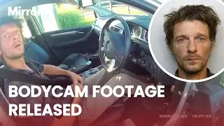 Drug-driver STRUGGLES to form sentence while BUSTED by police in Somerset