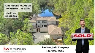 DAVENPORT, FL 1203 HIDDEN PALMS DR, LUCKY WORLD ESTATES