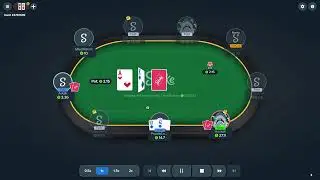 Stake.us Poker 10NL Floating with combo draw