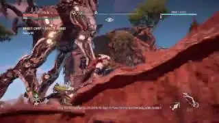 Horizon Zero Dawn - Overriding a Tallneck