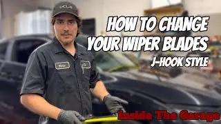 How To Change J-Hook Wiper Blades (DIY Car Maintenance)