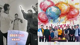 2025 LAST EXAM DONE 👍 | GURU JI KA BIRTHDAY Celebrate 🥳 || 