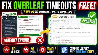 overleaf compile timeout solved