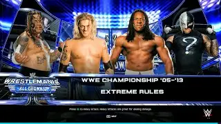 WWE 2K25 - Умага против Эджа против Букера Ти против Рея Мистерио - Чемпионат Fatal 4-Way!