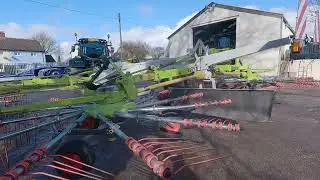 Claas Liner 3600 4 rotor rake