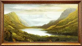 Luxury Art Vintage Oil Painting | Framed Art Aesthetics Screensaver for TV