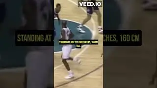The Incredible Journey of NBA's Shortest Player: Muggsy Bogues #nba #shorts