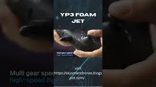 YP3 RC Jet with Lights! ✨🛩️ Stunt Glider in Action!