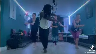 Cardiff City African dance class lead by Idrissa spirit nimba