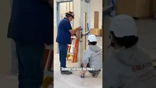 Commercial Door Hardware #norcalcarpenterstraining #doors #commercial #fyp #hardware #union