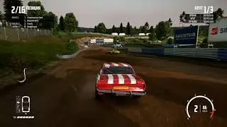 Wreckfest. Drive Hard. Die Last. Very Tough Opponents. Multiplayer Gameplay. No Commentary.