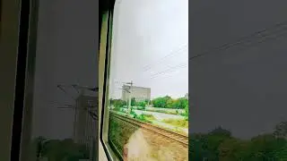 German bullet train#lovely travel#Exploring nature at train #Music##Travel#Riverboat #Germany#shorts