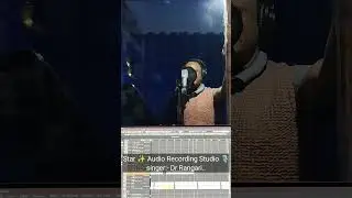 Short Live Recording session..Mini Vlog Music - Akshay Meshram - Singer - Dr Siddharth Rangari