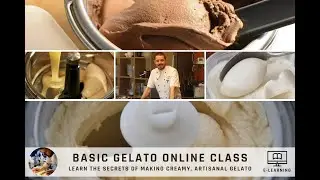 New Gelato Basics Online Class by CucinaLi