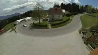 Rechberg 2013 - Daniel Sailer, BMW E30, 1-st race run, drift