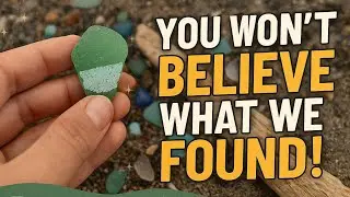 Beachcombing for Rare Beach Glass TREASURES! | Ultimate Sea Glass Hunting Adventure